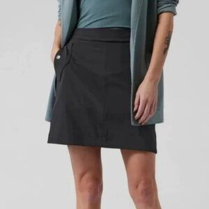ATHLETA Vienna Cargo Skort Black Size 12